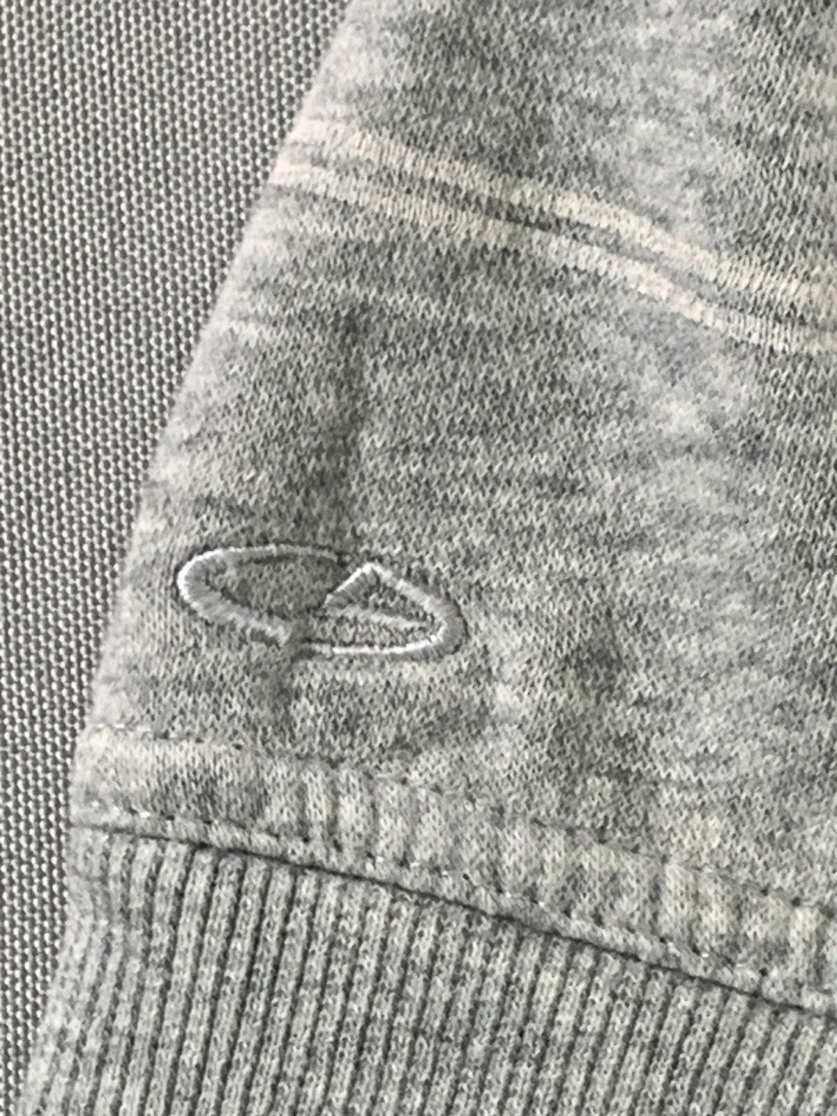 C9 By Champion Hoodie Womens XS Gray Striped Full Zip Knit Sweatshirt Casual