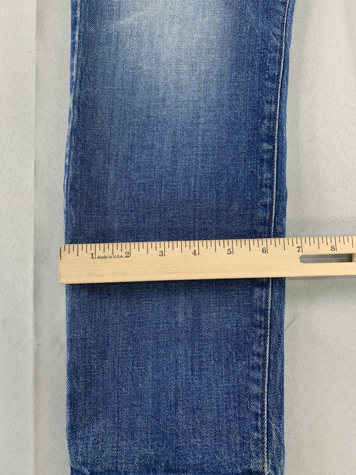 J Brand Cropped Ellis Jeans Womens 27 Blue Slim Ankle Denim Rival Medium Wash on
