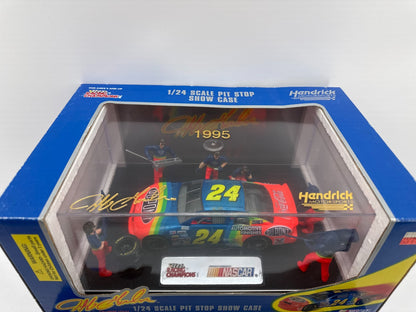 Jeff Gordon 24 DuPont 1:24 Pit Stop Diorama Racing Champions 1995 NASCAR 124 NWT