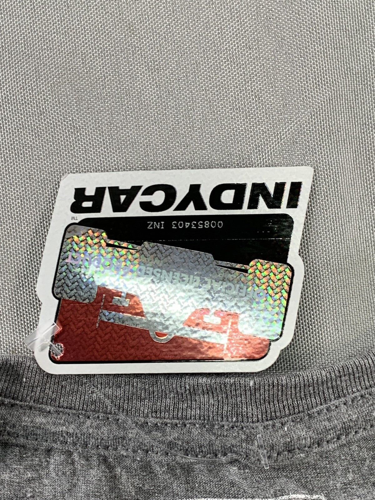 IndyCar Shirt Womens Small Gray NTT IndyCar Series Race Car Graphic Tee New Tags