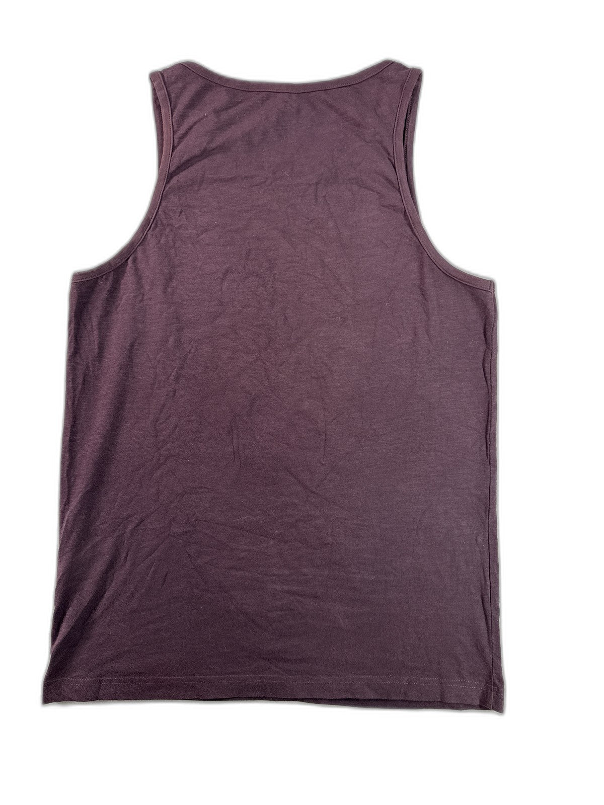 H&M Tank Top Purple M Cotton Blend Sleeveless Crewneck Regular Fit Lightweight