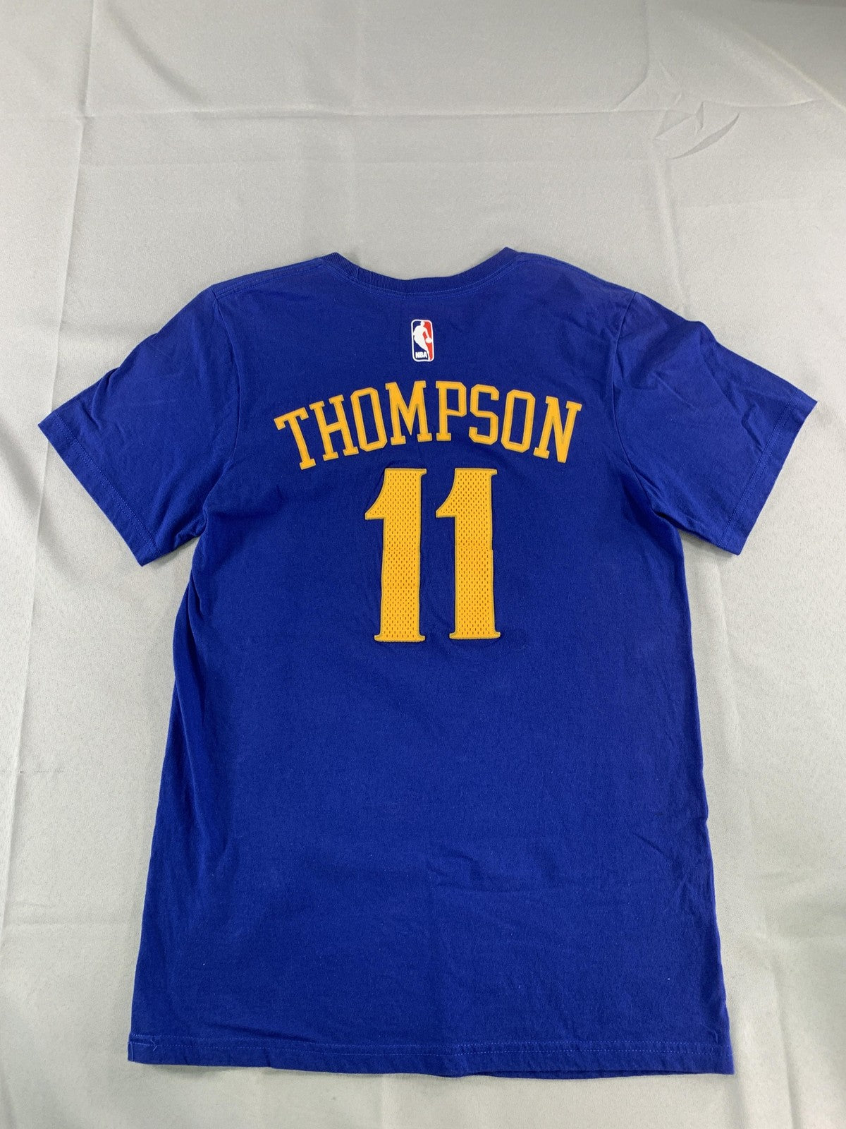 Golden State Warriors Shirt Mens Small NBA Basketball Klay Thompson 11 Adidas