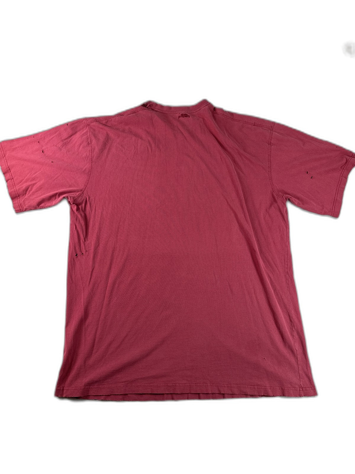 Rocawear Save Property Vintage Graphic Tee 3X Red 100% Cotton Short Sleeve