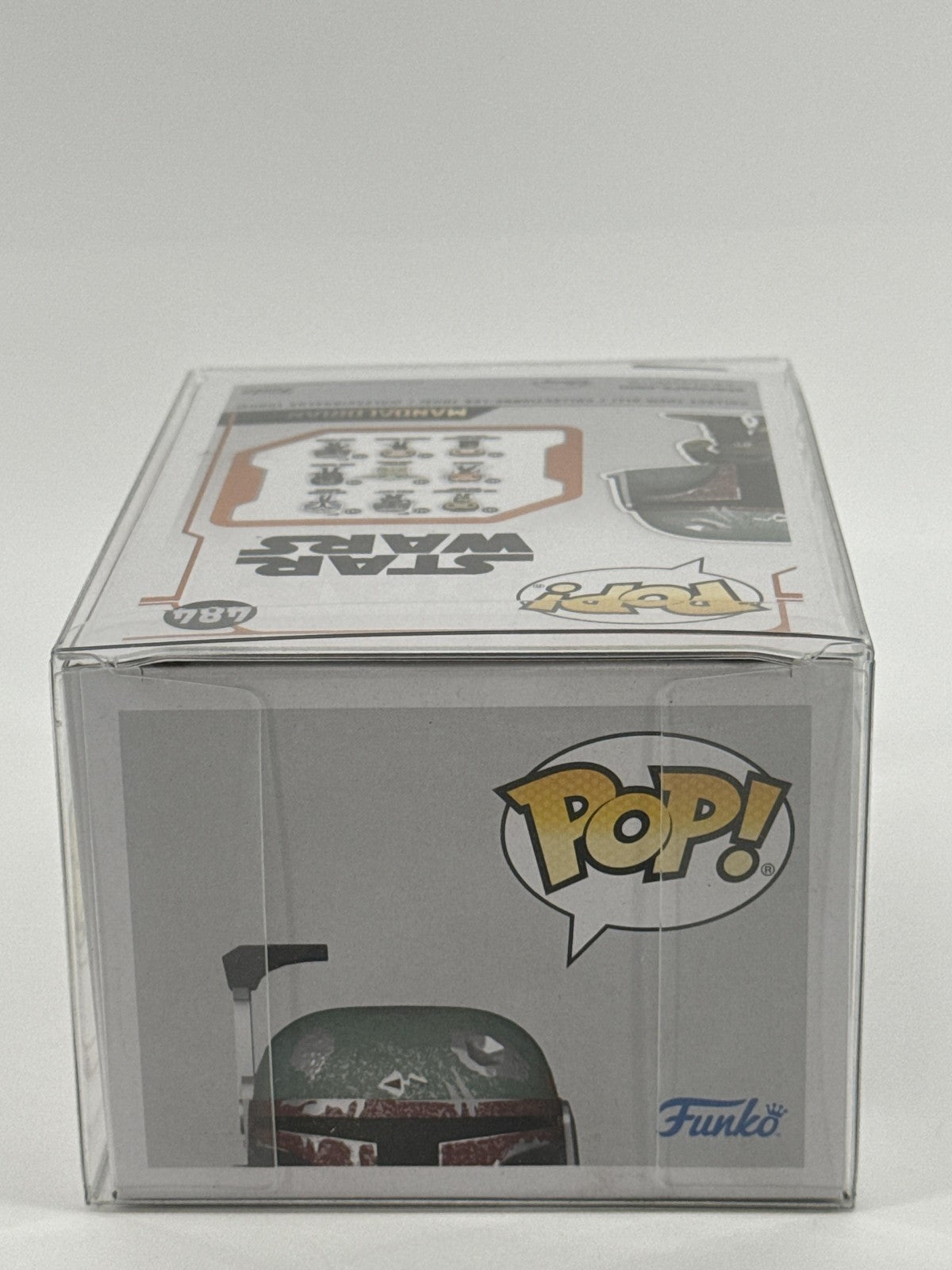 Funko Pop Star Wars Mandalorian Cobb Vanth 484 Bobblehead Figure Green New Box