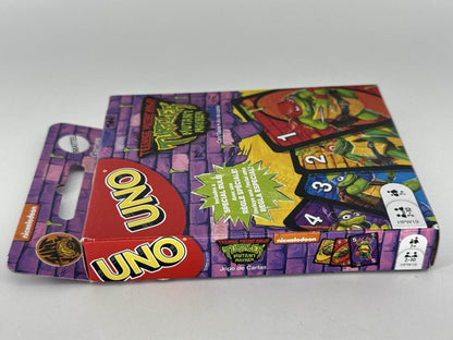 UNO Card Game TMNT Mutant Mayhem 2023 Nickelodeon Special Rule Deck New Sealed