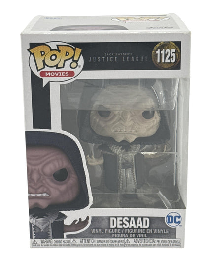 Funko Pop Movies Justice League Desaad #1125 Vinyl Figure Gray Standard Common