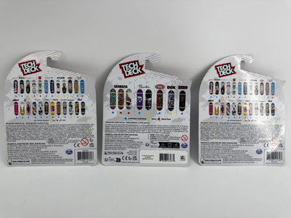Tech Deck Fingerboard Lot of 3 Thank You SK8MAFIA Torey Pudwill Wes Kremer NIP