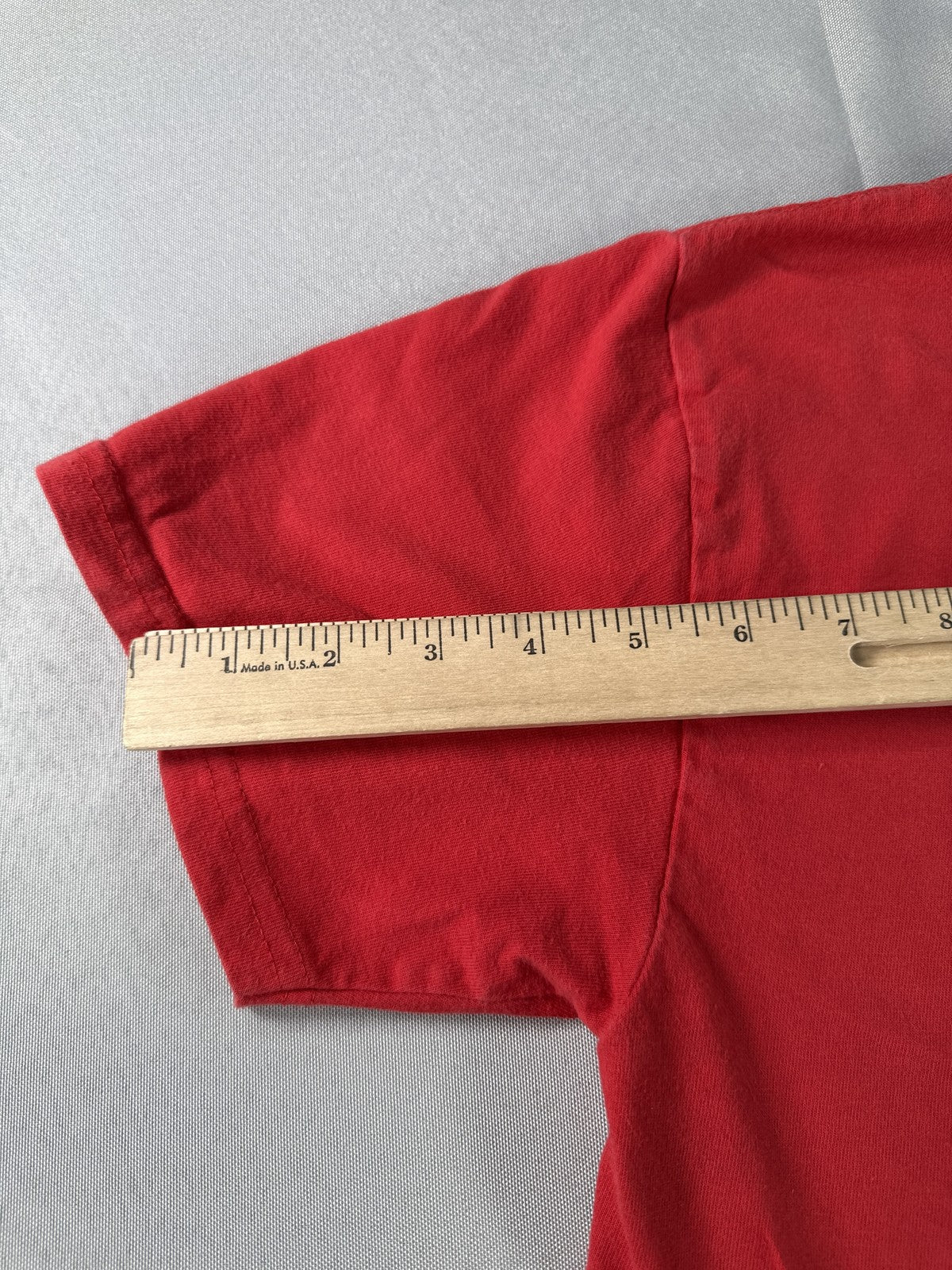 Volcom Stone Graphic Tee US M US Red 100% Cotton Crewneck Short Sleeve Skater