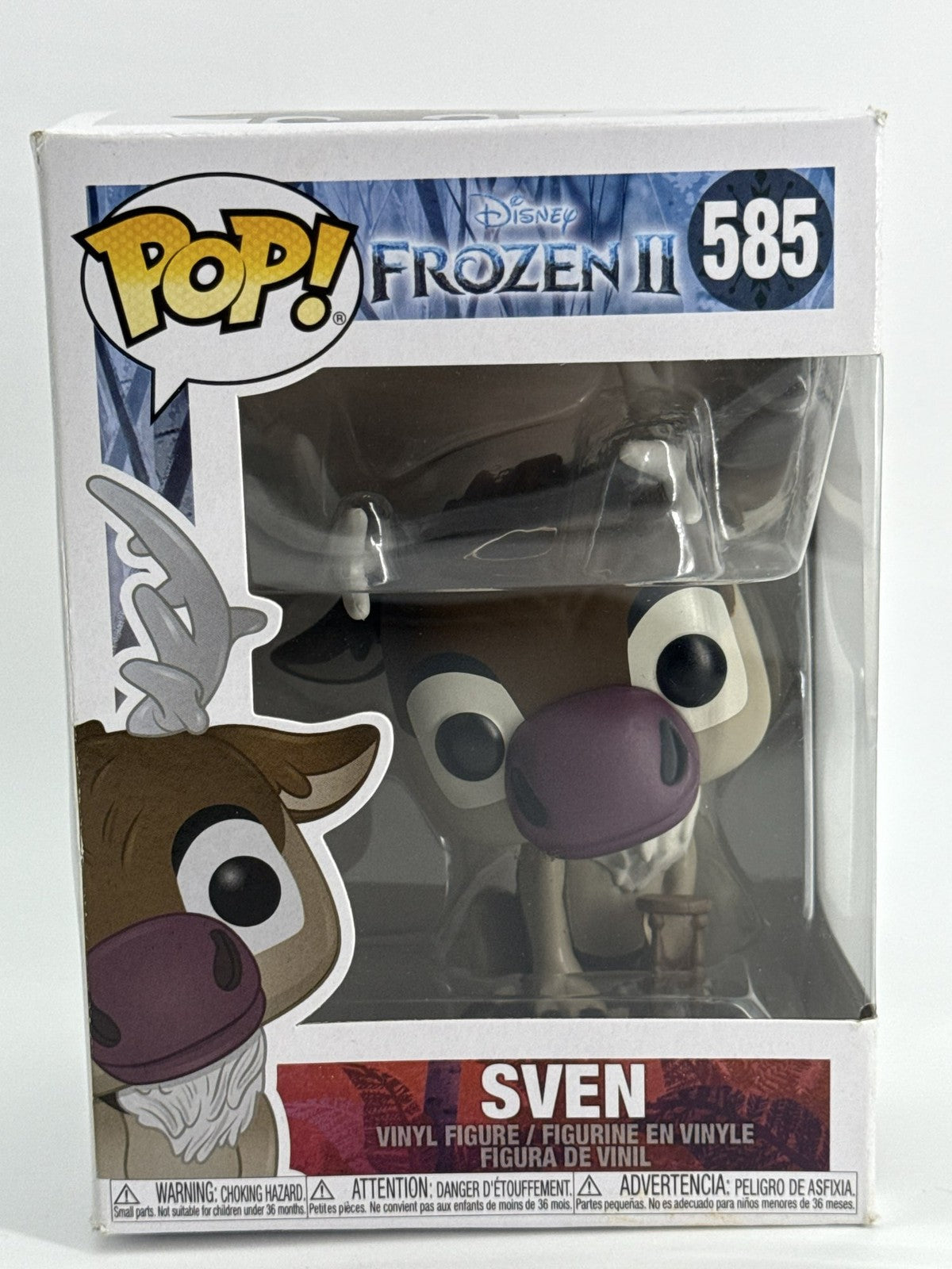 Funko Pop Sven 585 Disney Frozen 2 Vinyl Figure Displayed Boxed Pre-Owned Like N