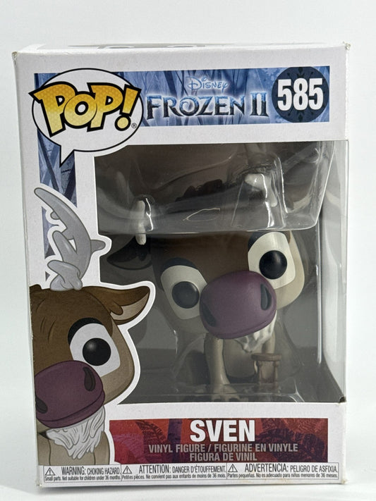 Funko Pop Sven 585 Disney Frozen 2 Vinyl Figure Displayed Boxed Pre-Owned Like N