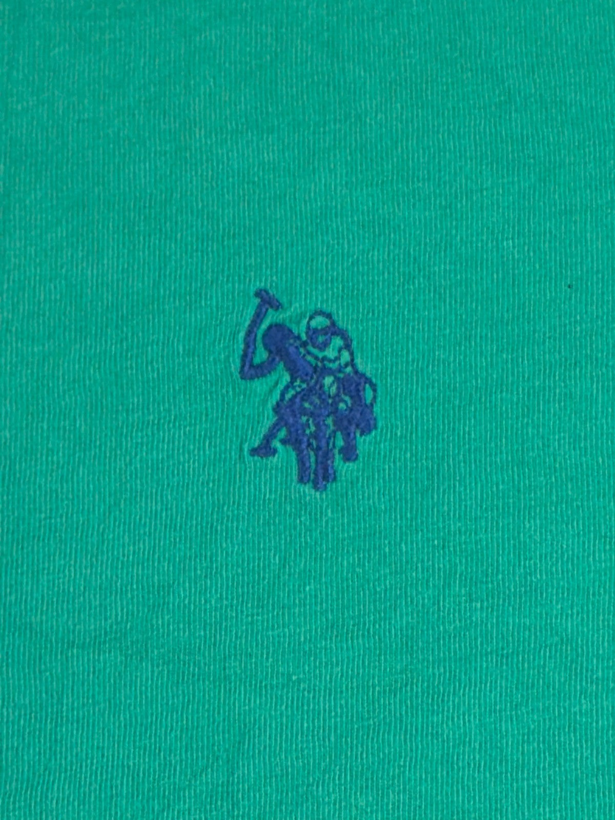 US Polo Assn Since 1890 Mens XL Green Crew Neck Tee Embroidered Logo AS-IS NWT