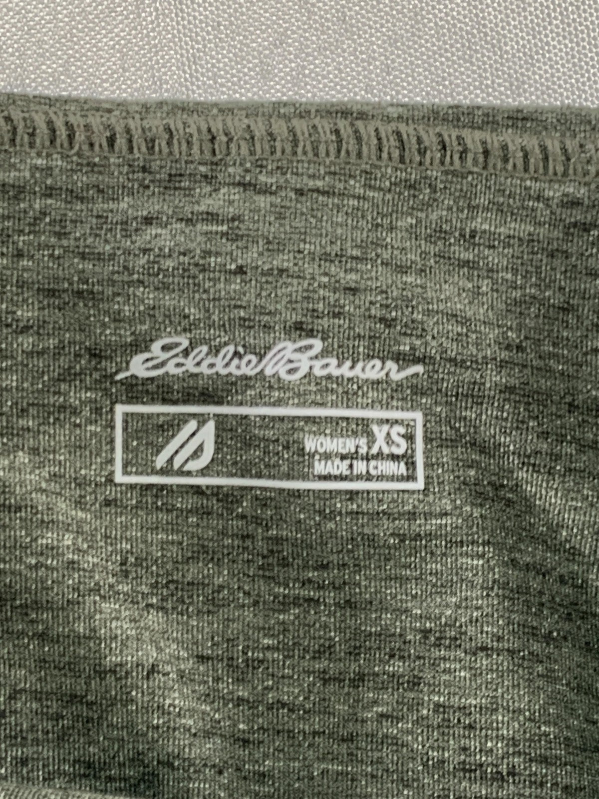 Eddie Bauer Pants Womens XS Gray High Rise Leggings Zip Pockets Stretch Athletic