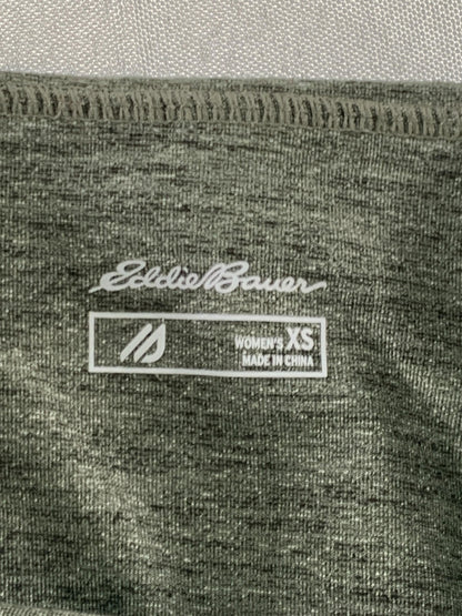 Eddie Bauer Pants Womens XS Gray High Rise Leggings Zip Pockets Stretch Athletic