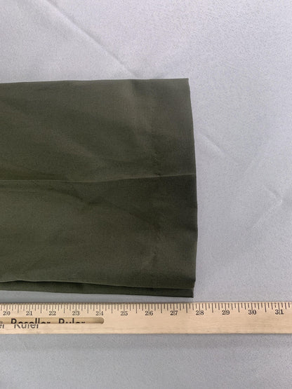 Southeastern Pants Mens 18 Olive Green Wool Blend Stripe Dress Uniform Made USA