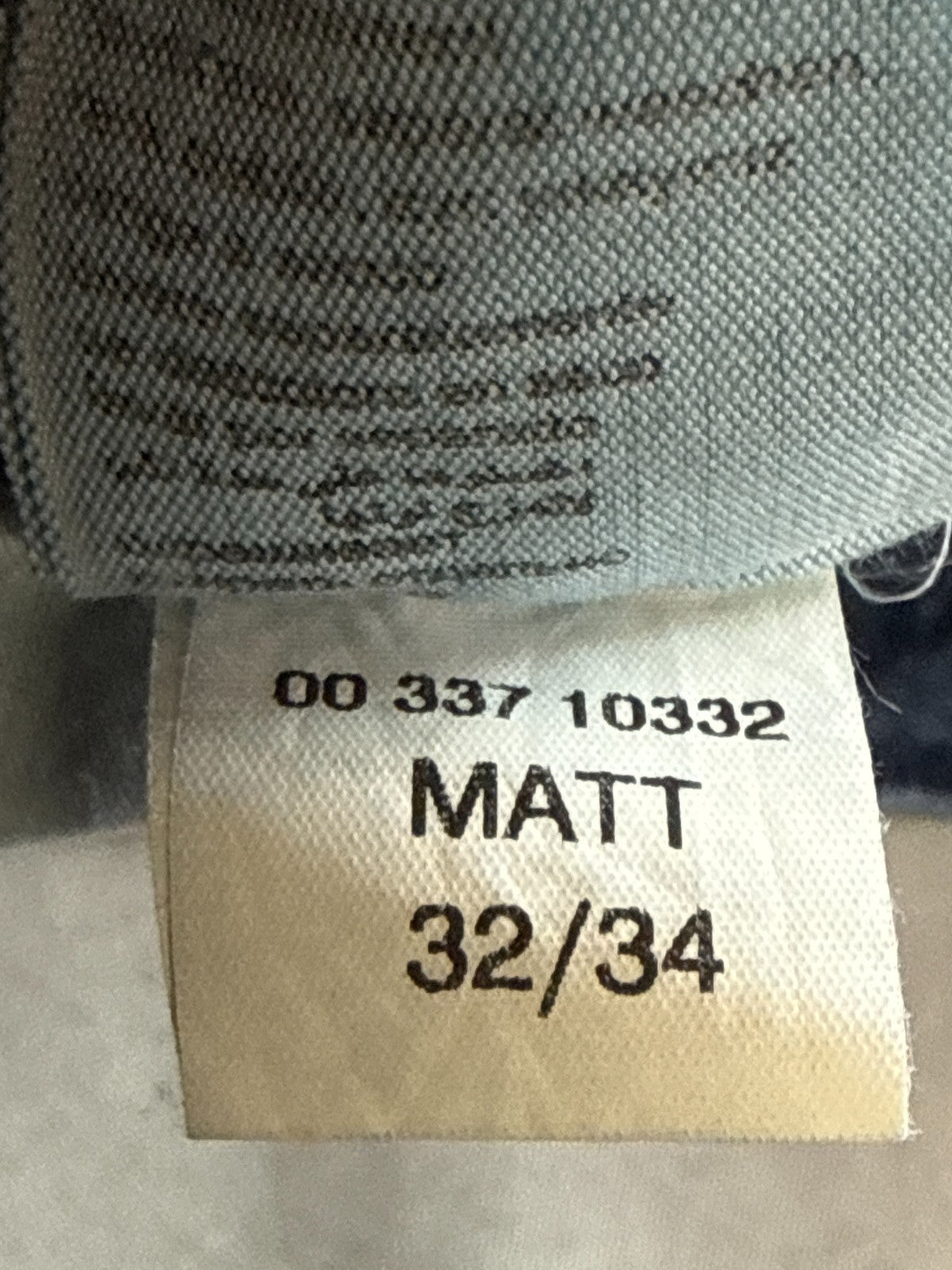 Mavi Matt Jeans Mens 32x34 Blue Straight Leg Medium Wash Denim Pants Fade
