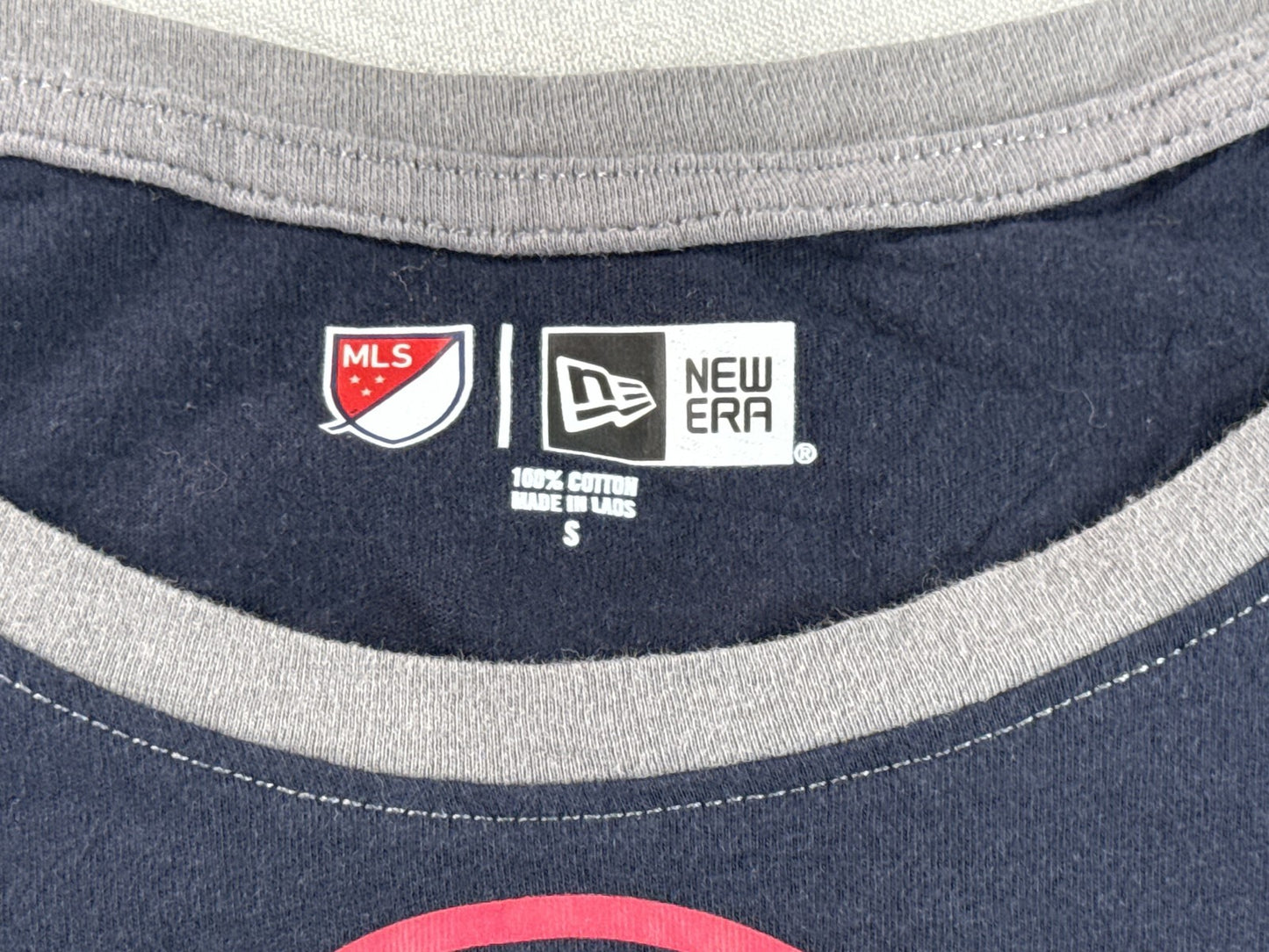 ERA Raglan St. Louis City SC MLS Soccer Shirt S Navy Gray Long Sleeve 100% Men