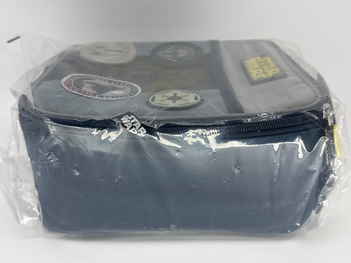 Star Wars Mandalorian Insulated Lunch Box Bag Glow Dark Patches Disney Store NWT
