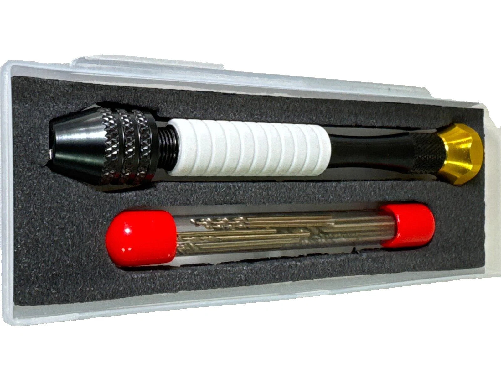 Pin Vise Hand Drill CRAFT911 Micro Drill Bits Precision Jewelry Hobby Tool NWT