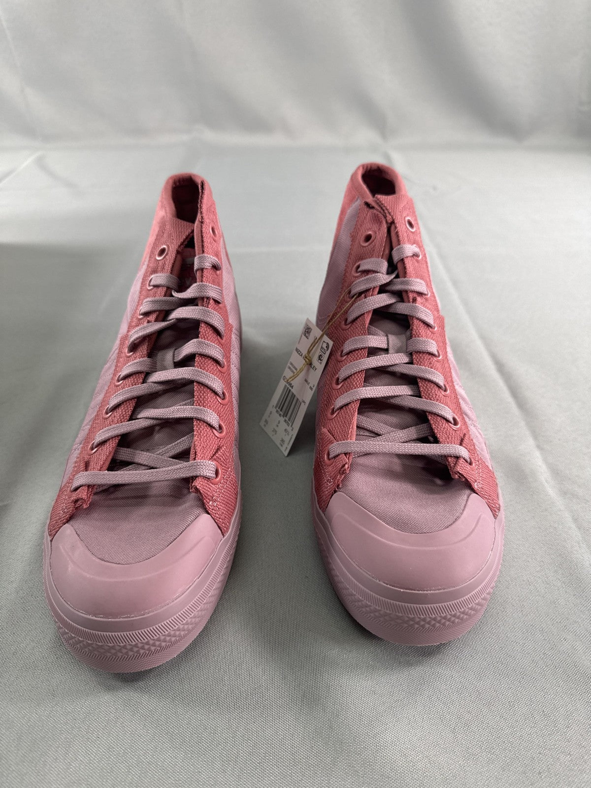 Adidas Originals Nizza Hi Parley Shoes Mens Size 9.5 Pink Recycled GX6984 Suede