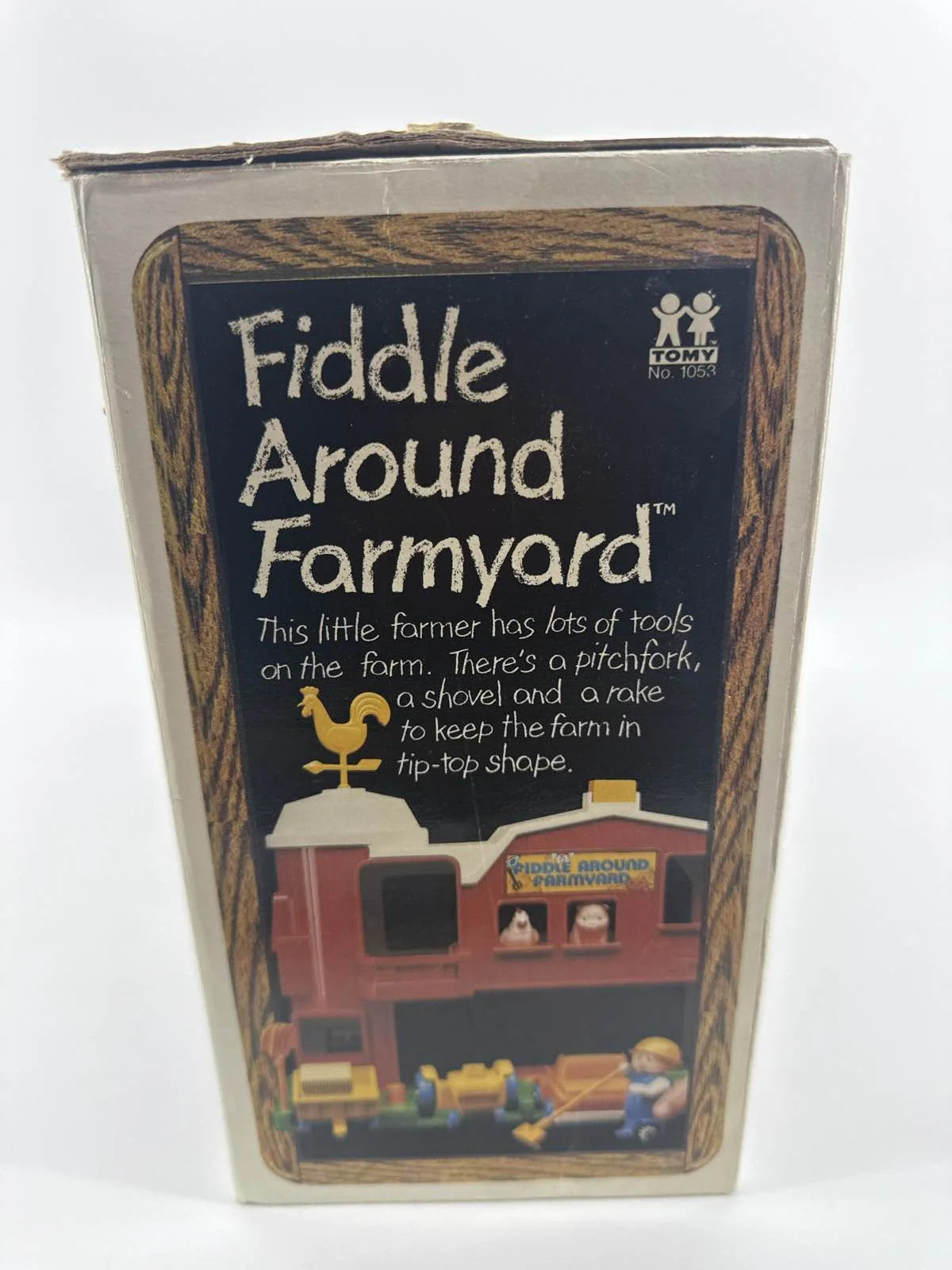 Tomy Fiddle Around Farmyard Barn 1053 1981 Vintage Playset Parts Repair Lot