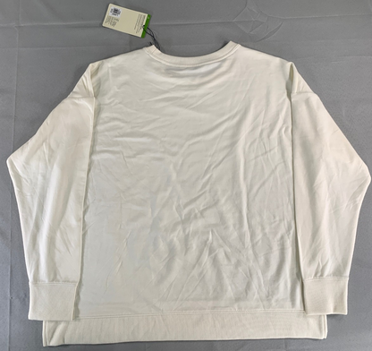 Alpine Design Women XXL Panorama Crew Bright White Modal Blend Long Sleeve Top