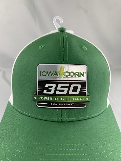 Iowa Speedway Hat Cap Strap Back Mens One Size Green NASCAR Racing Iowa Corn 350
