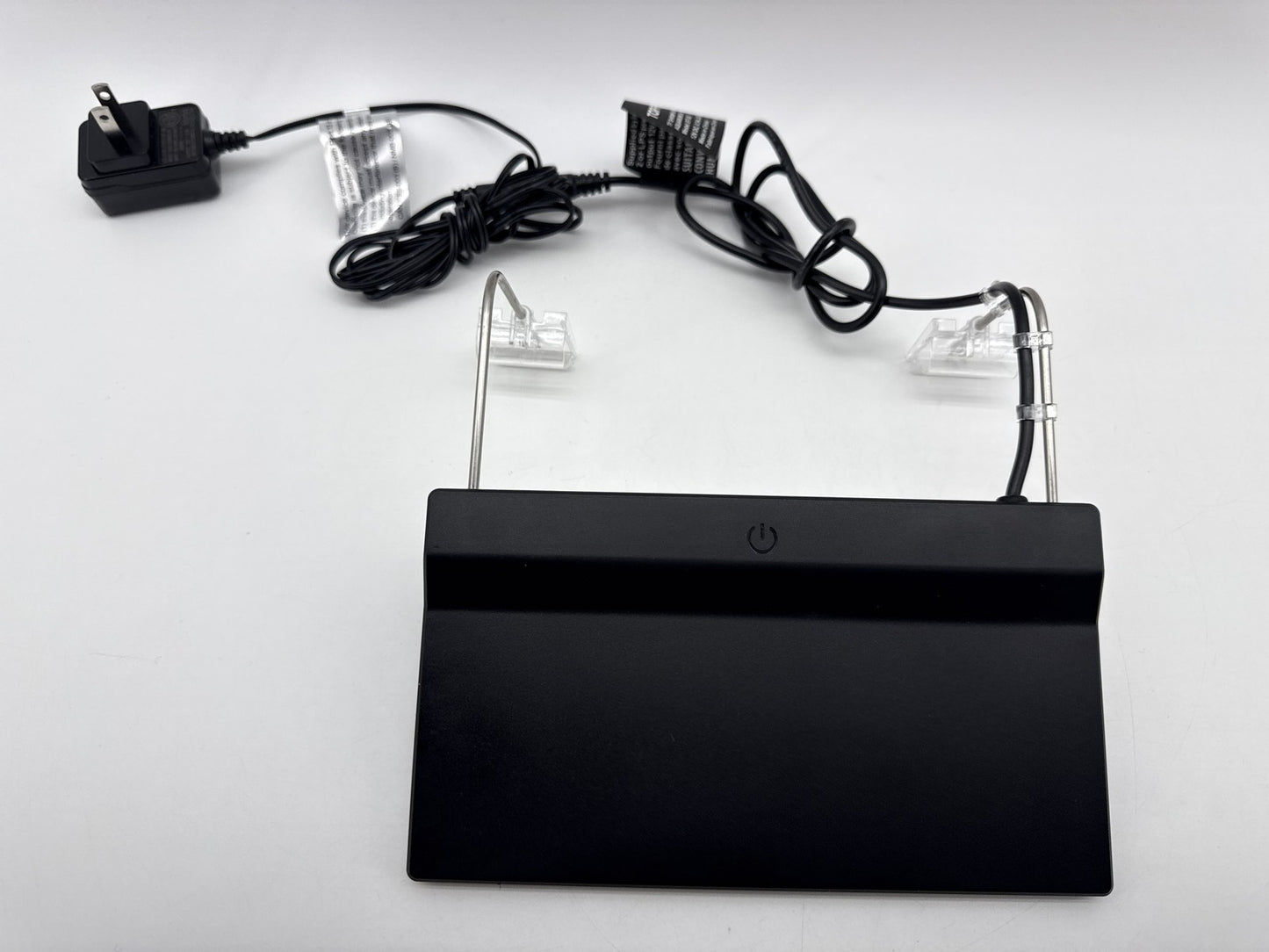 Top Fin Clip On LED Light Black DC Power IPX4 Indoor Aquarium Universal Switch