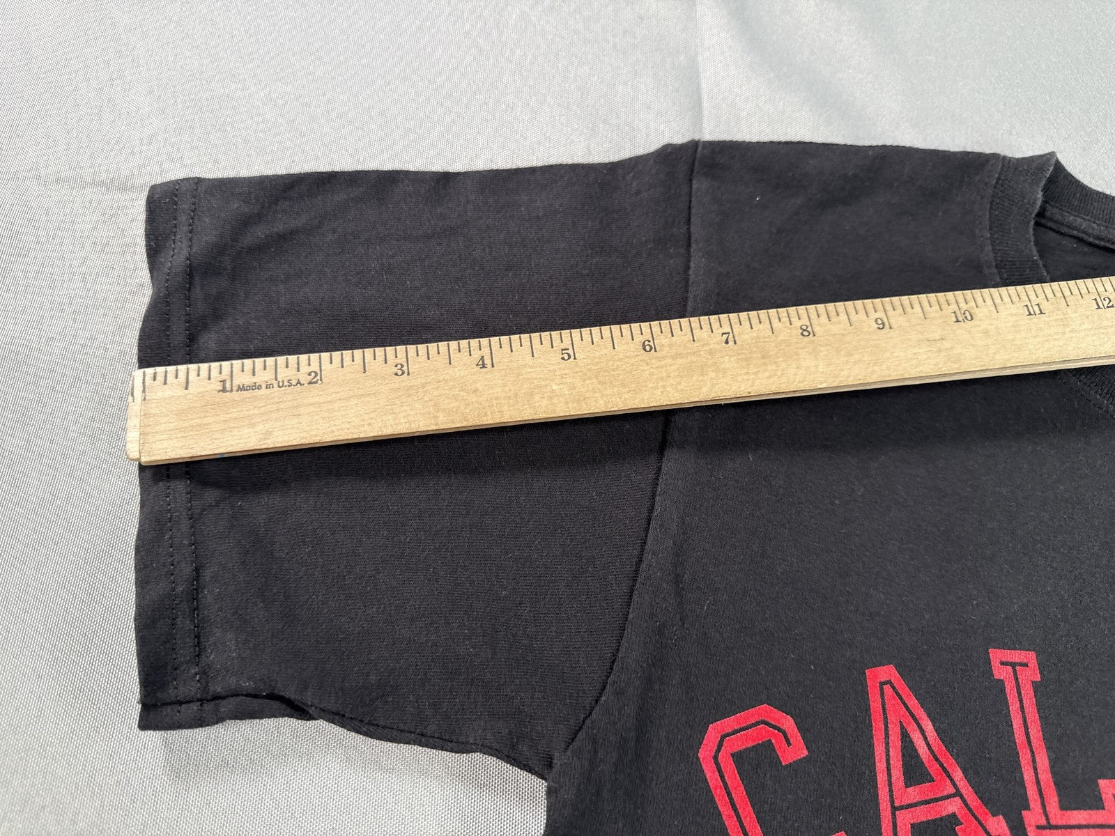 Champion Cal State Northridge Graphic Tee S Black Cotton Short Sleeve Shirt