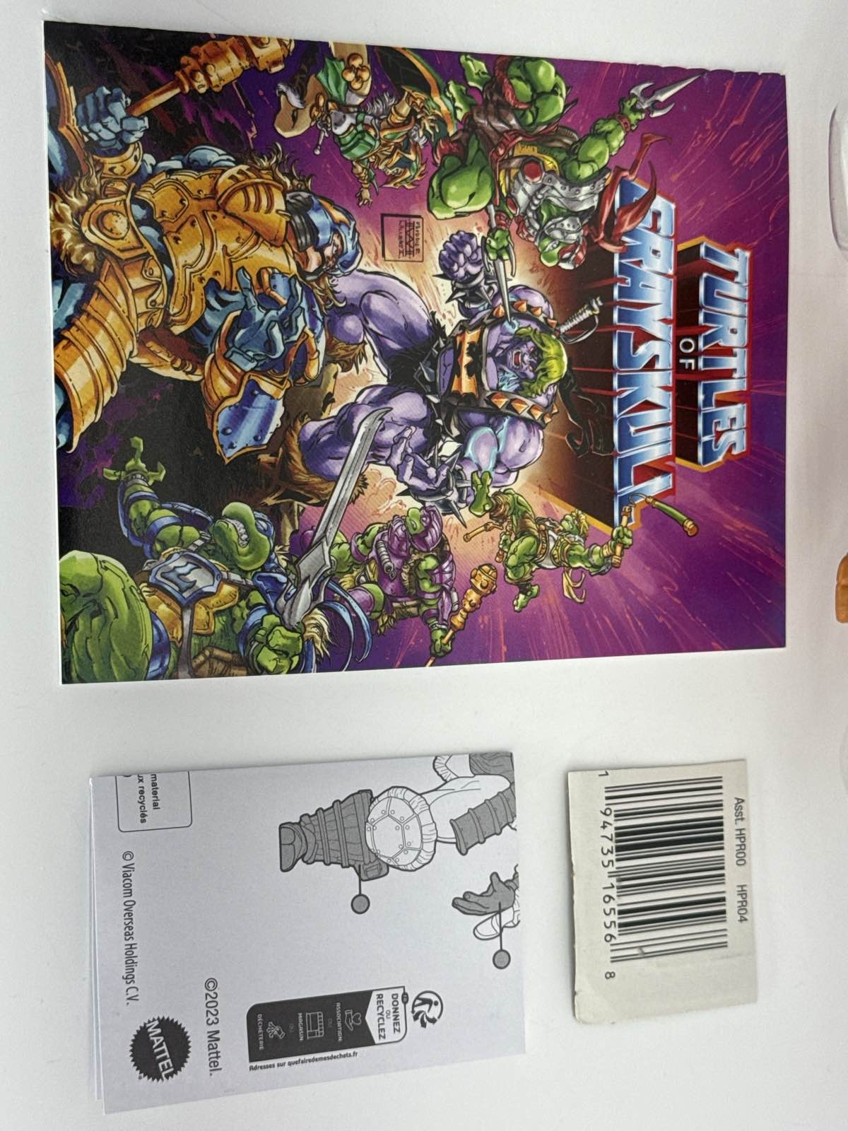 Turtles of Grayskull Man-At-Arms MOTU x TMNT Origins Figure Mattel 6734 Approx.