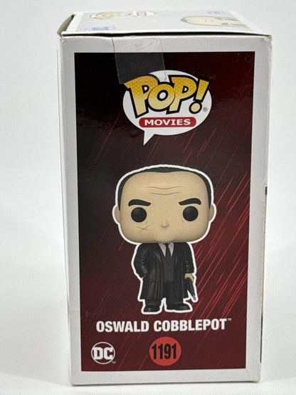 Funko Pop Movies The Batman Oswald Cobblepot 1191 Figure Vinyl DC Boxed Black