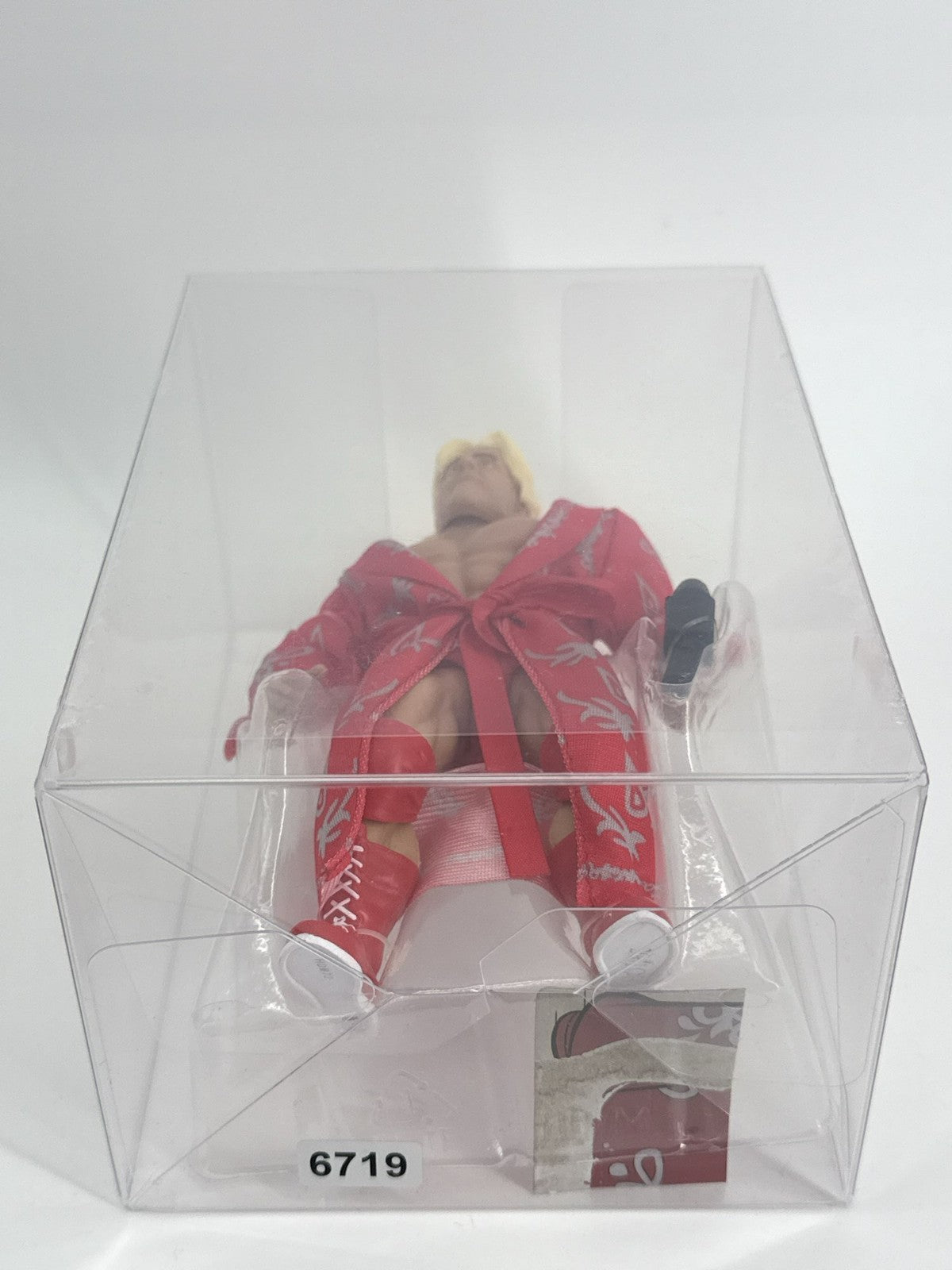 WWE Ultimate Edition Ric Flair Figure Red Robe Mattel 6719 Loose Extra Hands Mic