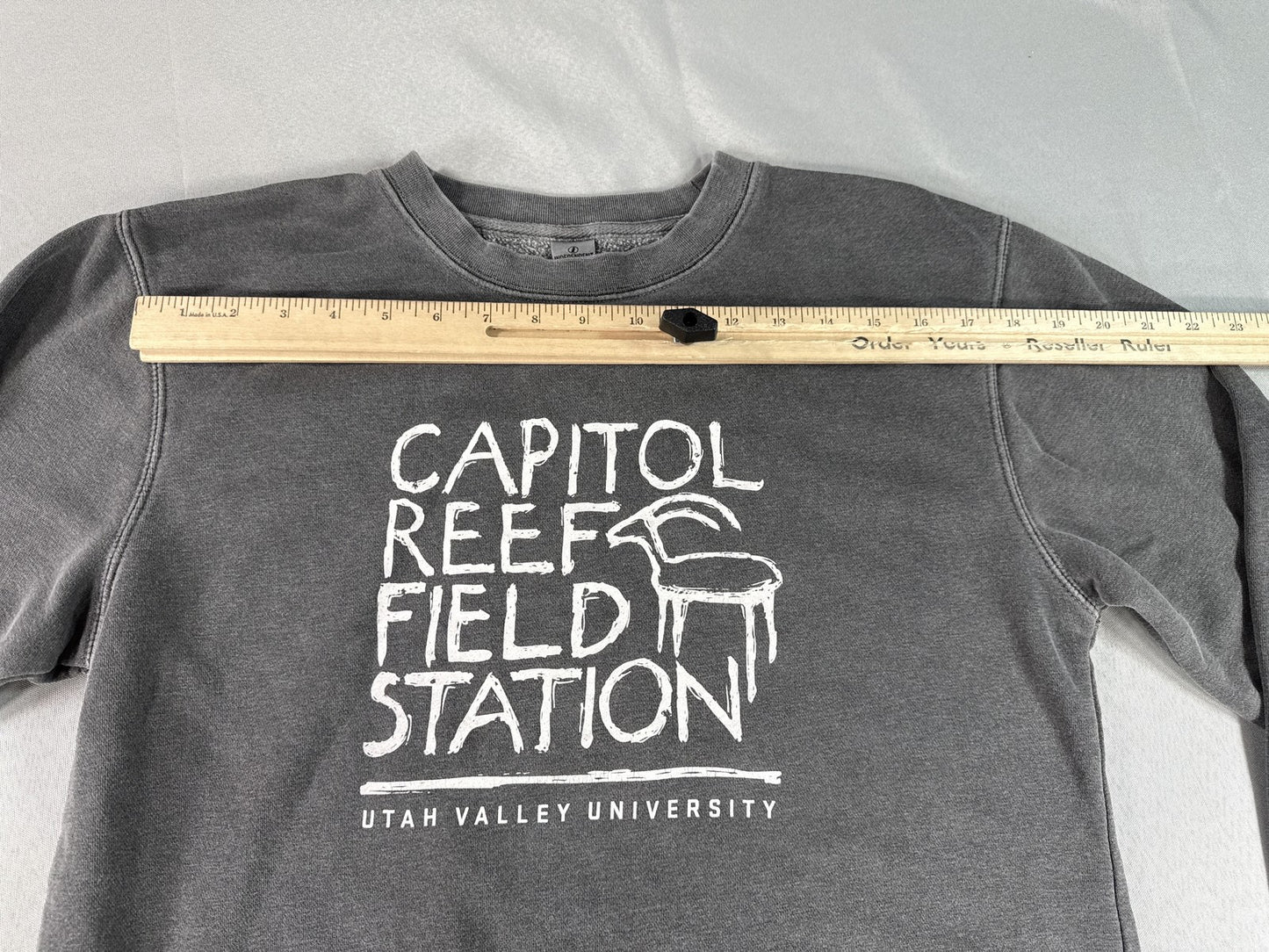 Independent Trading Company Capitol Reef Field Station Sweatshirt S Gray Cotton