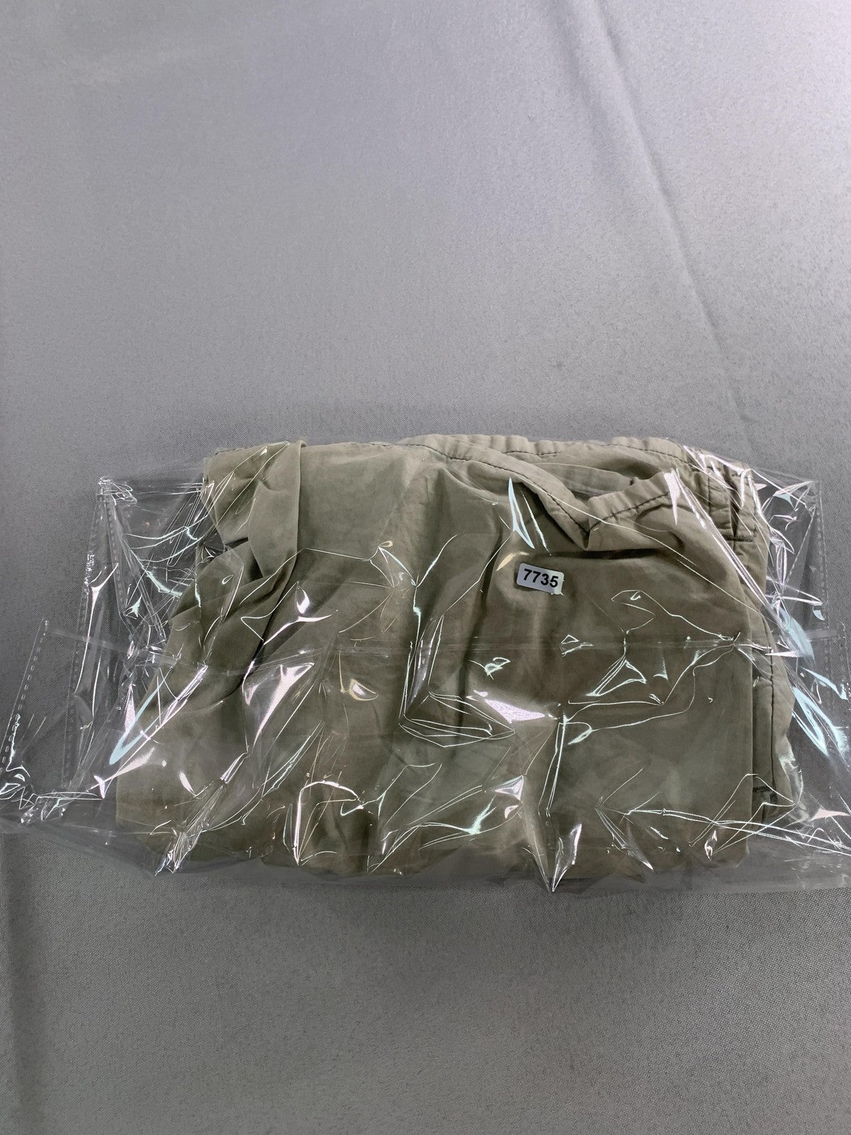 Zanerobe Shorts Mens 29 Beige Cotton Chino Drawstring Elastic Waist Casual Red