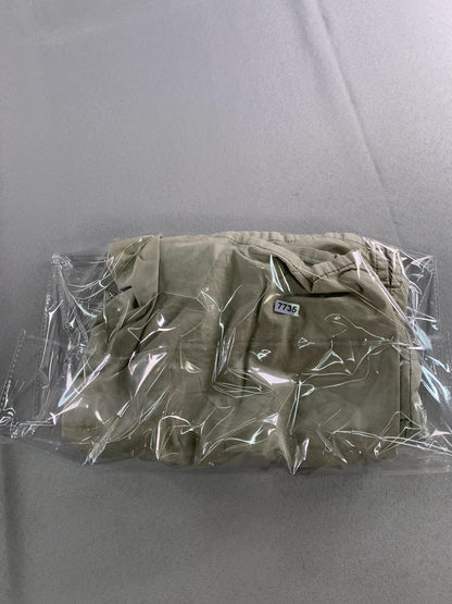 Zanerobe Shorts Mens 29 Beige Cotton Chino Drawstring Elastic Waist Casual Red