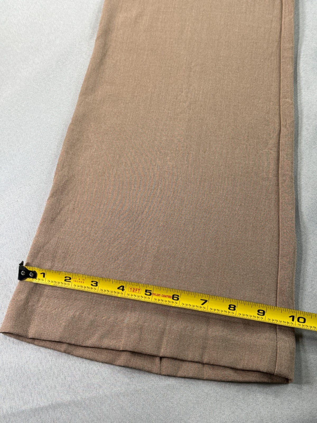 IZ Byer California Dress Pants Womens 1 Camel Bootcut Career Stretch Slacks