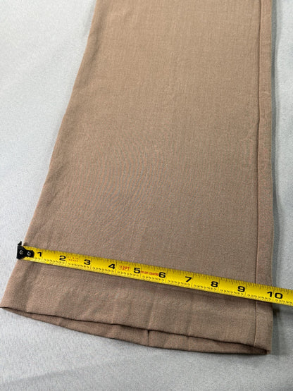 IZ Byer California Dress Pants Womens 1 Camel Bootcut Career Stretch Slacks