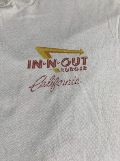 Vintage In-N-Out Burger Shirt Mens XL Hanes Beefy-T California 2005 Tee 00s