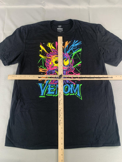 Marvel Venom Shirt Mens XL Black Pop Tees Funko Neon Graphic Tee T-Shirt 2021