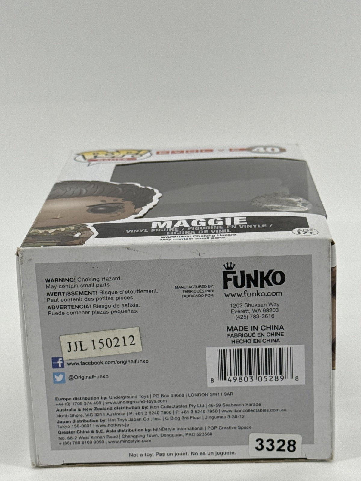 Funko Pop Games Evolve Maggie #40 Vinyl Figure Standard Brown Boxed Collectible