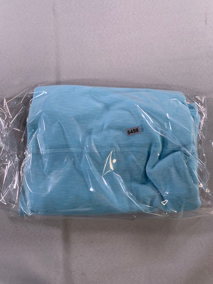 Saks Fifth Avenue Mens Polo Shirt XL Blue Short Sleeve Casual Preppy Classic Fit
