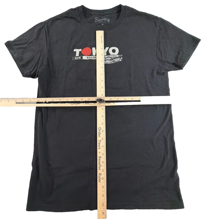 Tokyo Racing Club JDM Bowery Supply Co Black Japan Hashiriya Graphic Tee Med