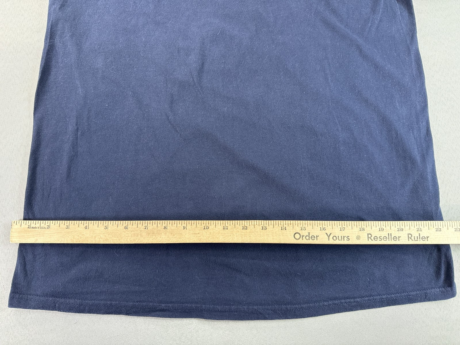 VANS Off Wall Graphic Tee Mens Large Navy Blue 100% Cotton Crewneck Short