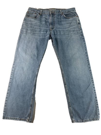Levi Strauss Signature Capri Jeans Womens 10 Light Wash Denim Mid Rise Crop