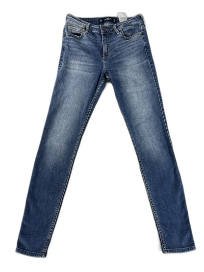 Hollister Skinny Jeans Womens W27 L28 Blue Denim Low Rise Five pocket Design L29