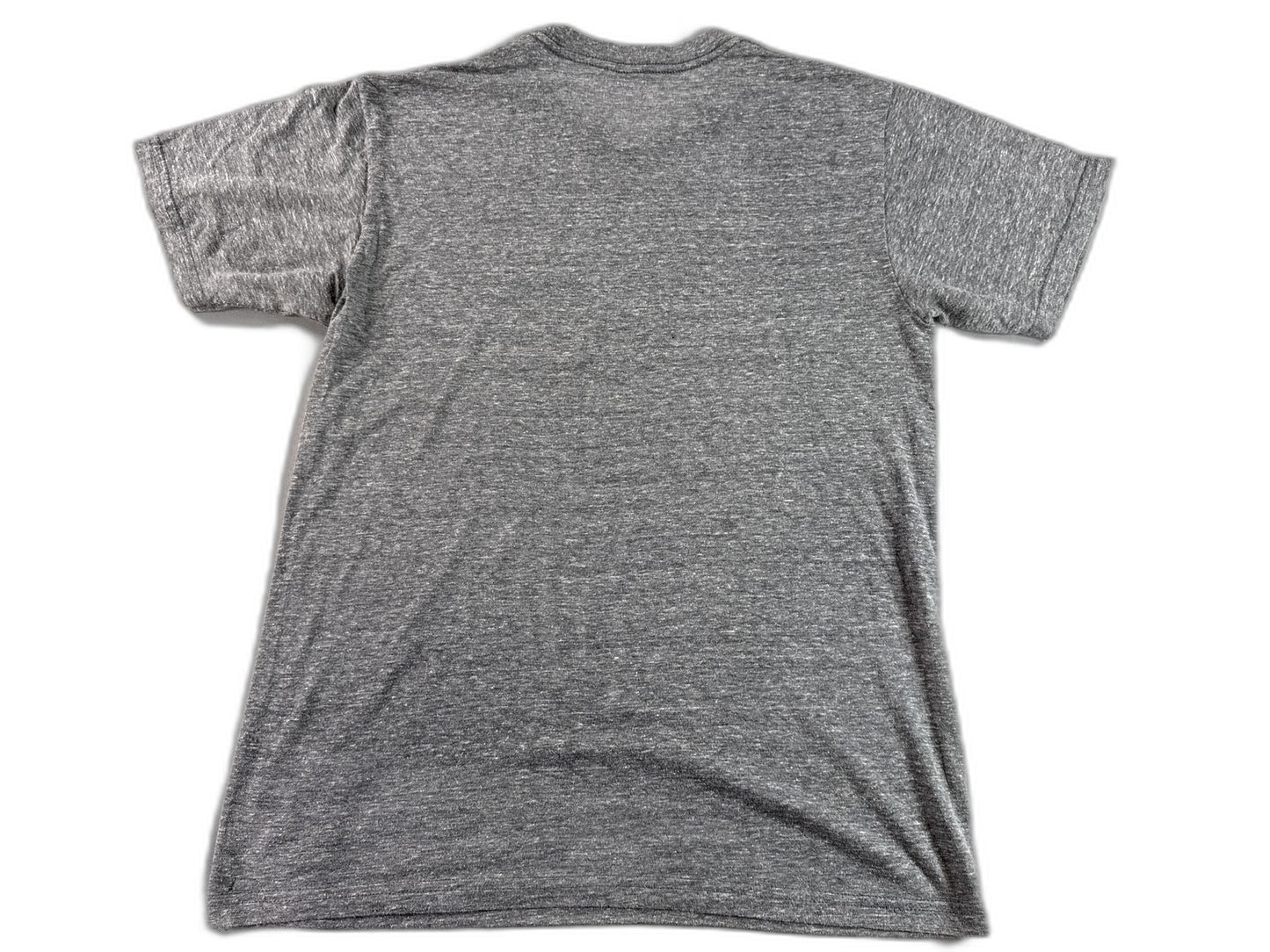 Zion Bob Marley Graphic Tee Grey Cotton Blend Short Sleeve Crewneck Reggae