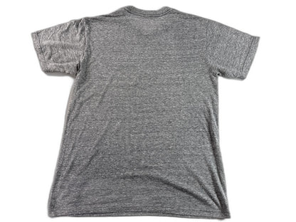 Zion Bob Marley Graphic Tee Grey Cotton Blend Short Sleeve Crewneck Reggae
