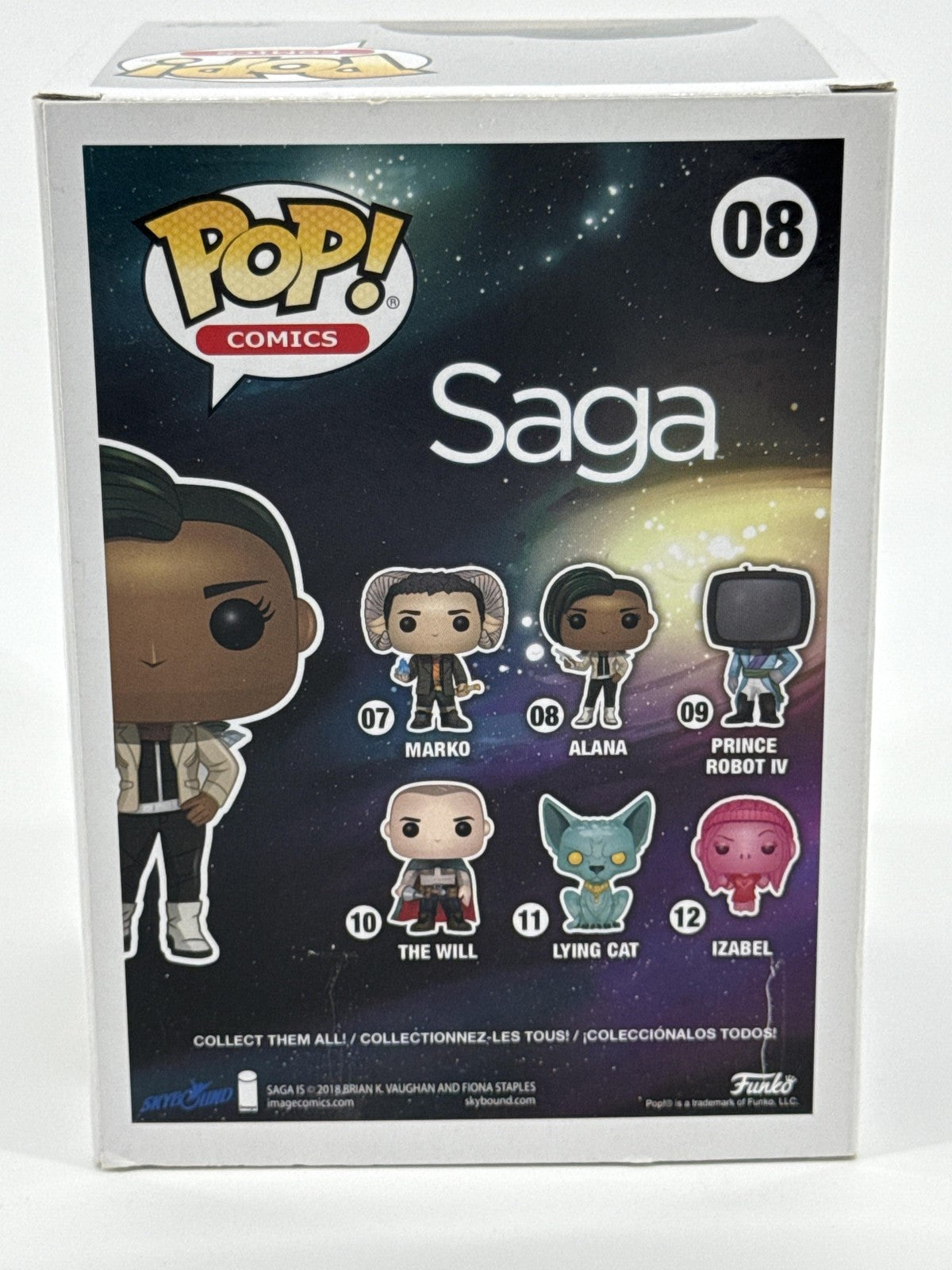 Funko Pop Comics Saga Alana 08 Vinyl Figure DRM180111 Standard Box Collectible