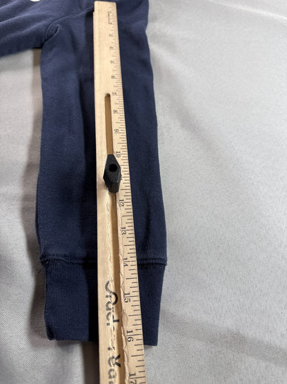 GAP Zip Up Hoodie M (8) Navy Recycled Materials Long Sleeve Regular Fit Lined