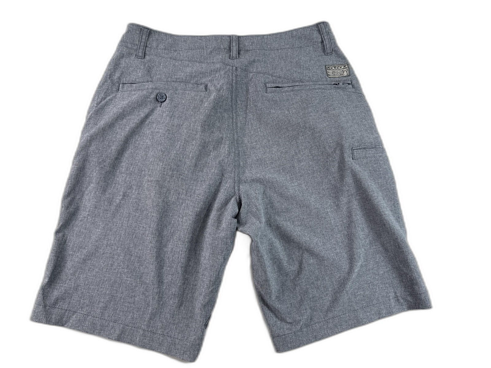 Volcom Men's Gray Walk Shorts Lightweight Comfortable 21