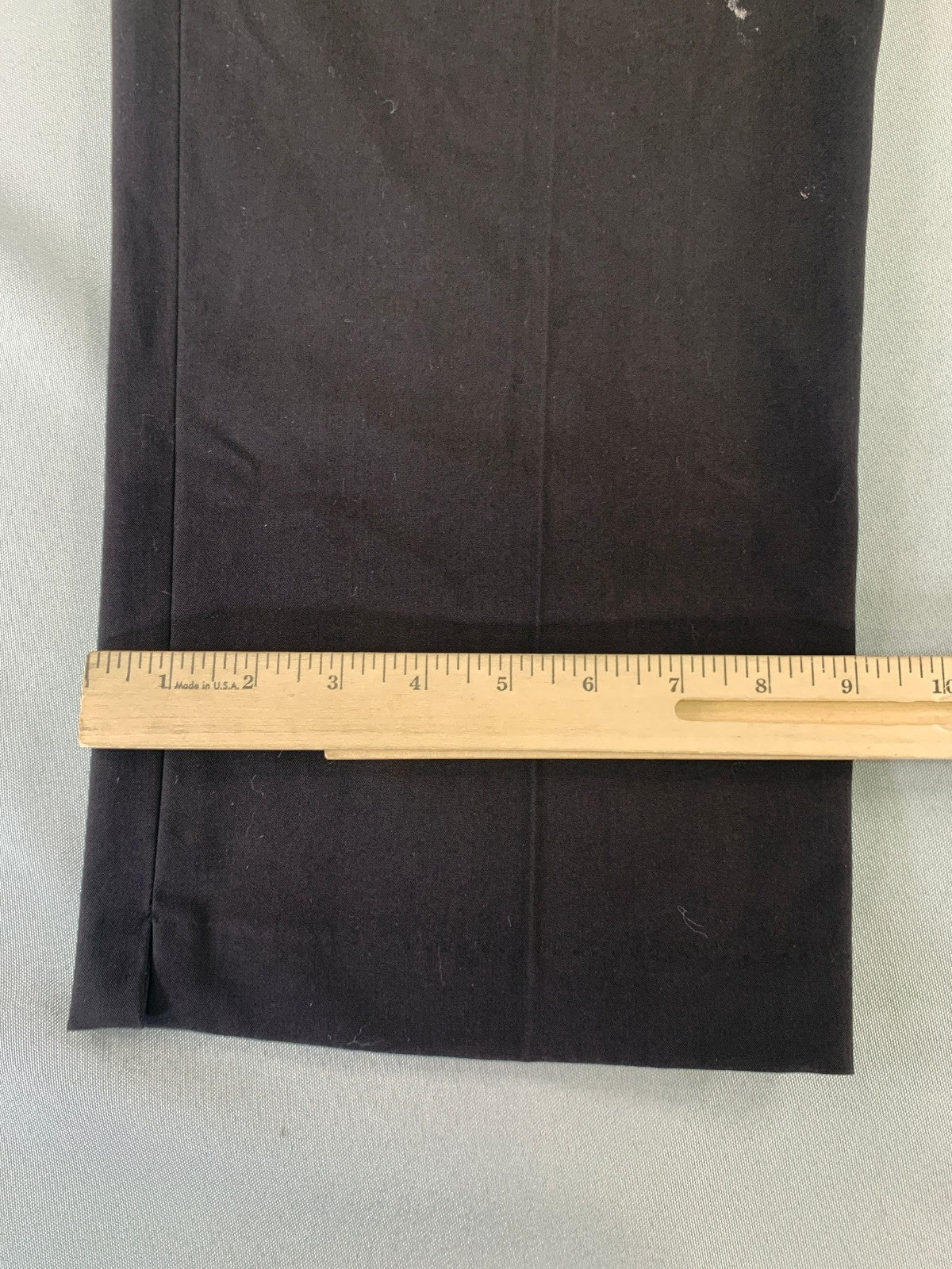 EP Pro Size 12 Brown Stretch Dress Pants Trouser Flat Front Classic Career Chic